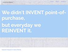 Tablet Screenshot of inventivemedia.com